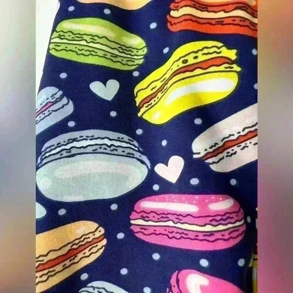 BNWT Just Cozy Leggings Macaroon XS-S - Picture 7 of 8